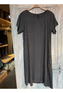 Organic Moshiki Kleid T-147 schwarz