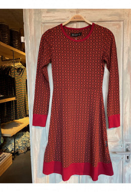 Organic Moshiki Kleid T-137 rot