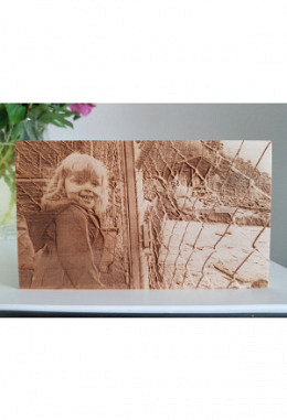 Ihr Bild auf Holz (180 x 105 mm)