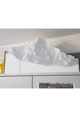 Bergmodell Eiger 3967 müM 700 x 370 x 430 mm