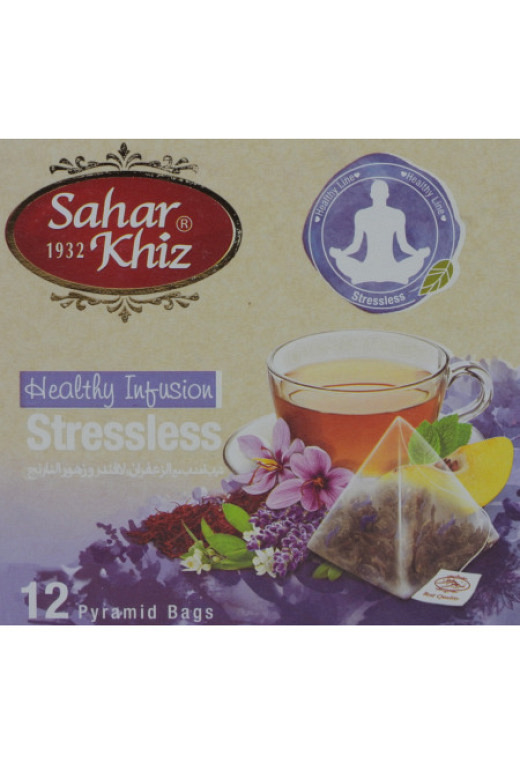 Tea 002 - Saffron with Lavender & bitt..