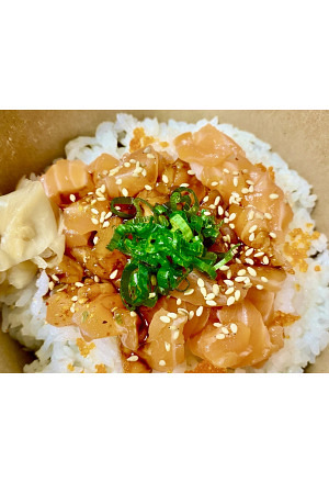 Donburi Salmon Taru