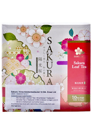 Sakura Kirschblüten Tee 10 Stk. W&K