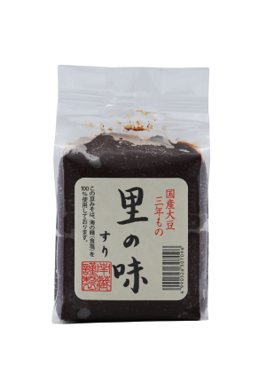 Mame Miso aus 100% Sojabohnen Sato no Aji Glutenfree 500g