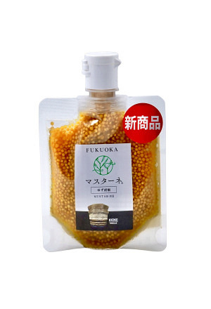 Senfkörner eingelegt Yuzukosho Holzfassreifung 120g Fukuoka