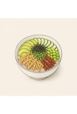 Lunch Combos Vegi Donburi