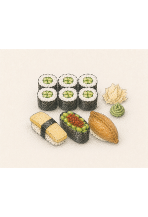 Lunch Combos Vegi Sushi