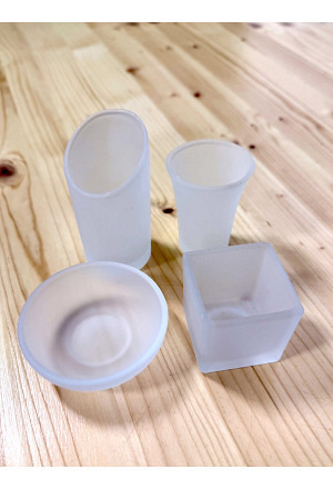 SAKE Cups Glas  Milchglas