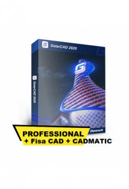 GstarCAD Pro + Cadmatic + FisaCAD