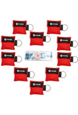 Schlüsselanhänger mit Beatmungstuch