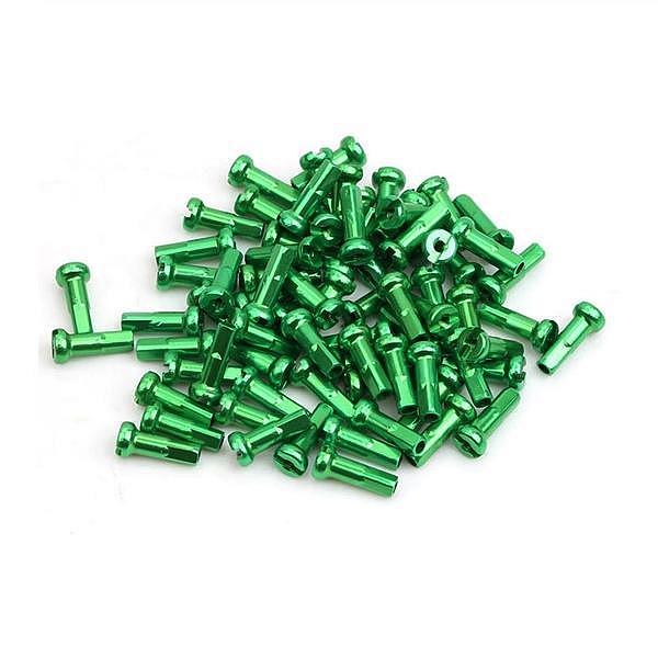 Tetes de Rayons Green Alu (x50)