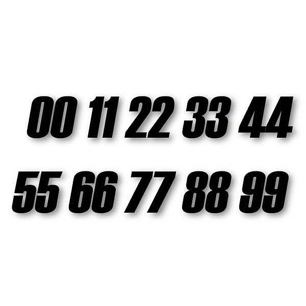 Numéros Latérale (x2)