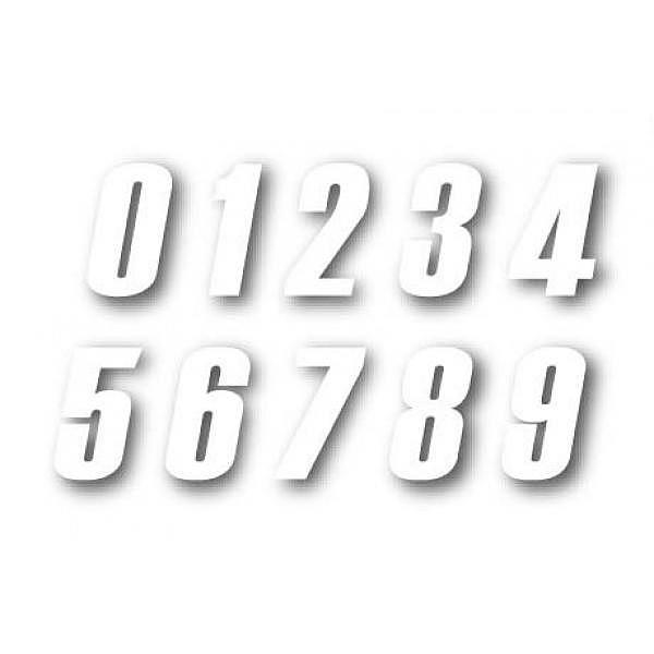 Numéros Frontale White
