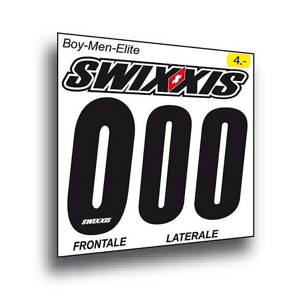 Kit 3 Numéros SWIXXIS Black