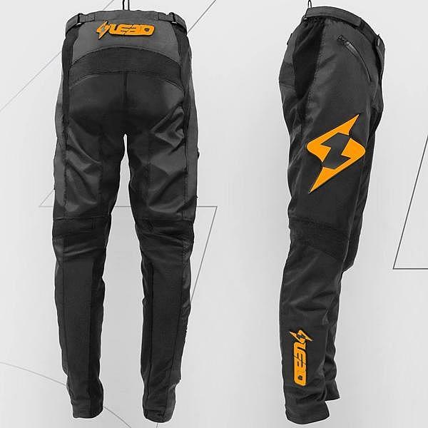 Pantalon LEAD Black/Orange