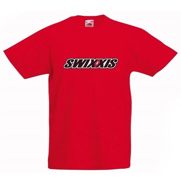 T-Shirt SWIXXIS Red Kid