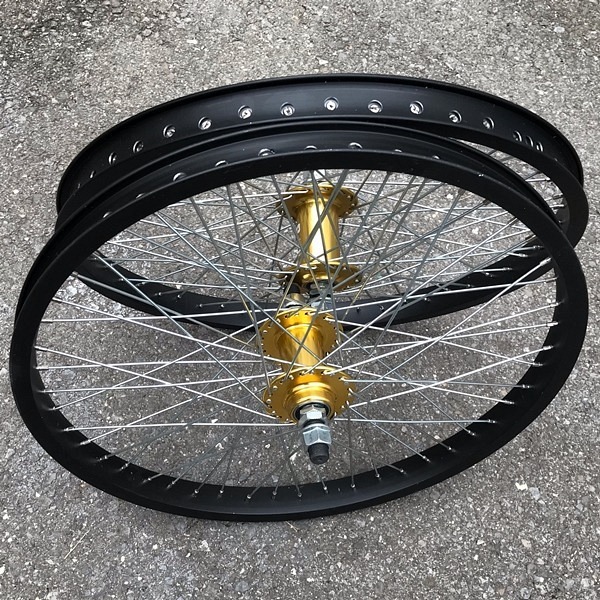 Roues Freestyle 20x1.75 / 48S - 14mm 