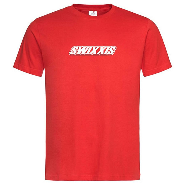 T-Shirt SWIXXIS red/white