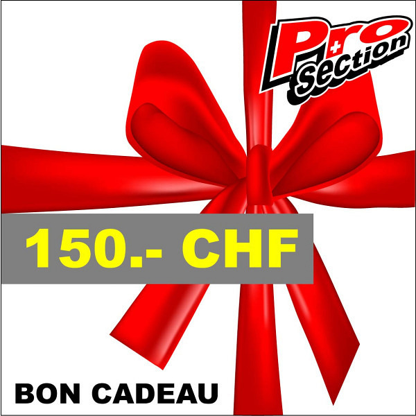 Bon cadeau 150.-CHF 