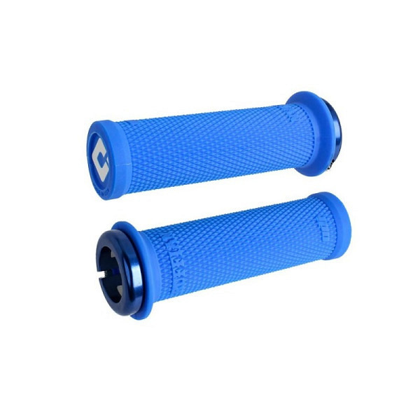 Poignées ODI Ruffian Mini V2.1 Lock-On Blue