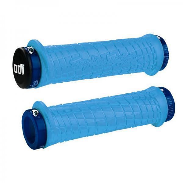 Poignées ODI TLD Lock-On Blue