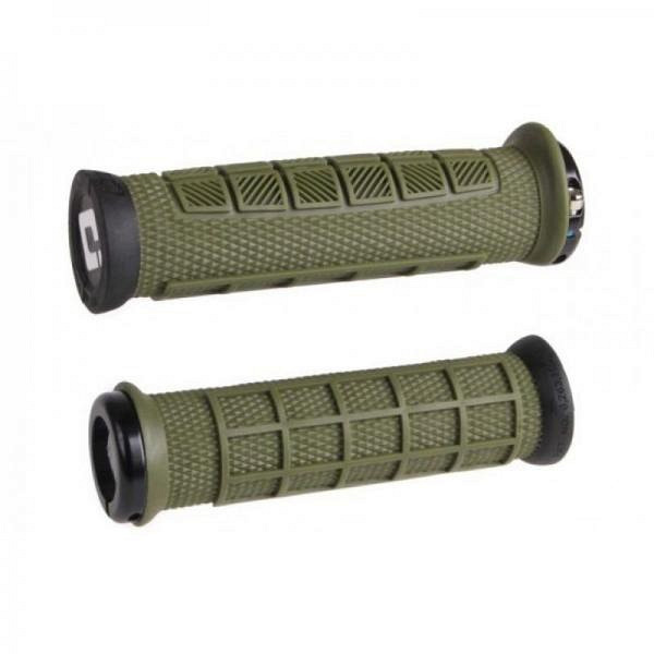 Poignées ODI Elite Pro Lock-On Kaki
