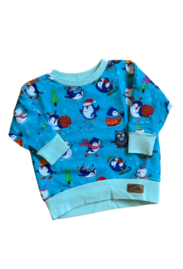 Oversized Pulli Pingu, Grösse 68