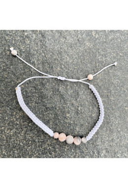 Zebra Jaspis, 6mm / 4mm