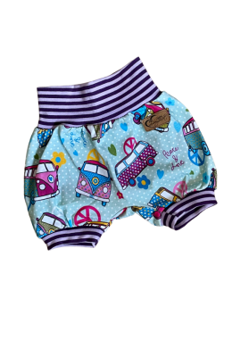 Kurze Pumphose Hippiebus, Grösse 68/74