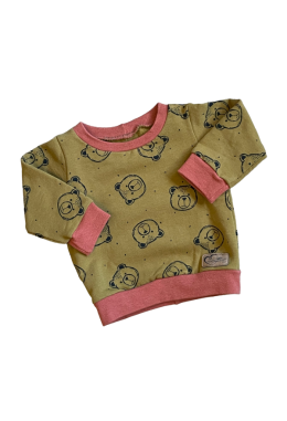 Oversized Pulli Teddy, Grösse 62