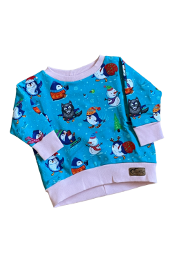 Oversized Pulli Pingu, Grösse 62