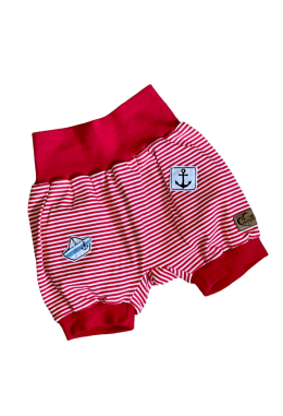 Kurze Pumphose Ahoi, Grösse 68/74