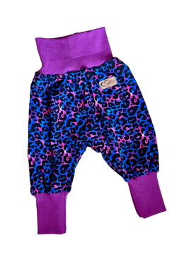 Pumphose Leopardenmuster, Grösse 74/80