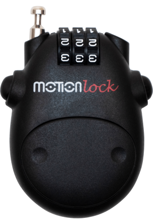 Motion Scooter | Zahlenschloss | Schwarz 