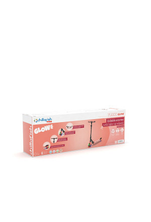 Chillafish Scooter Flexxi GLOW - Pink