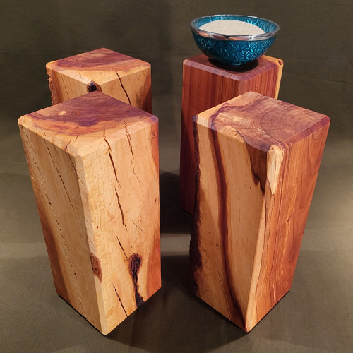 4er Set Stele Apfelbaum