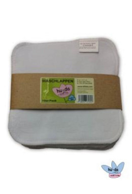 hu-da Waschlappen Velour 10 Stk.