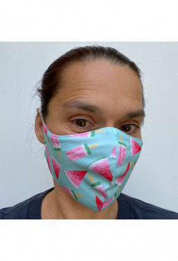 Mund-Nasen Schutzmaske - Blümchen 