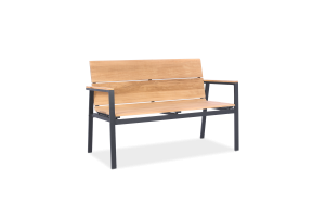 ORION Bank mit Rückenlehne 130x63x86.5H cm [FSC-zertifiziert]