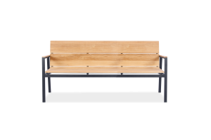 ORION Alu Bank mit Rücken 180x63x86.5H cm [FSC-zertifiziert]