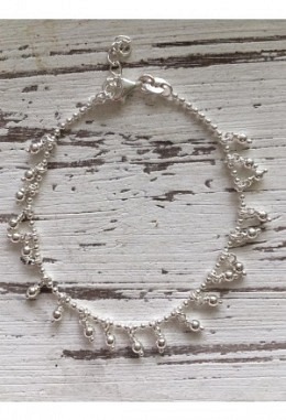 Armband Silber mit Kügelchen