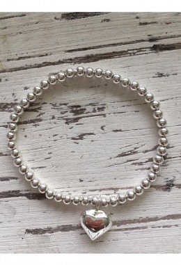 Armband Silber mit Herz