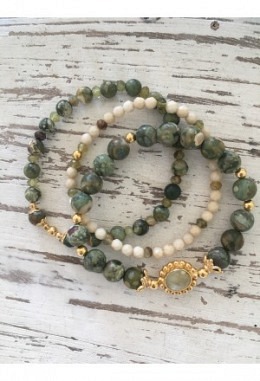 3er Armband Ocean Rhyalit