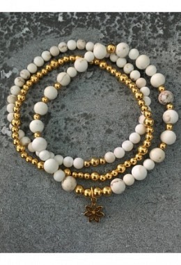 3er Armband Dendriten Jaspis