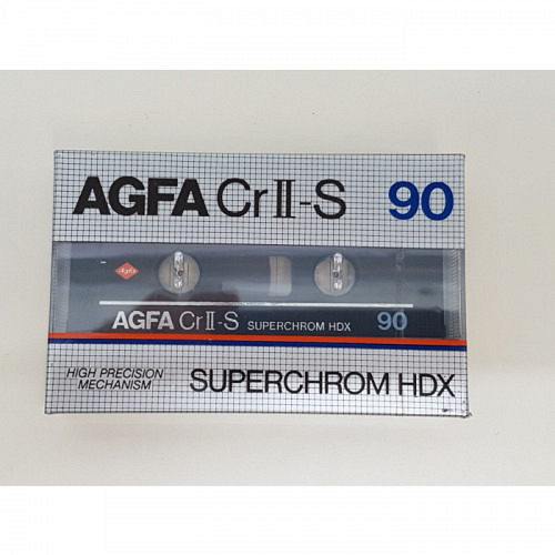 Compact Cass. Agfa Superchrom HDX 90