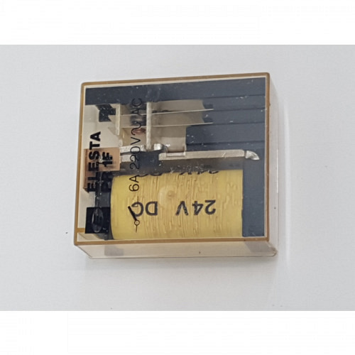 Relais 1xUM 24vDC 6Amp ELESTA PR1F