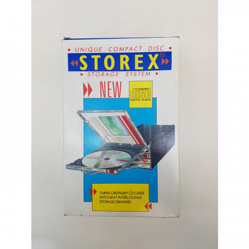 Storex Compact Disc Box