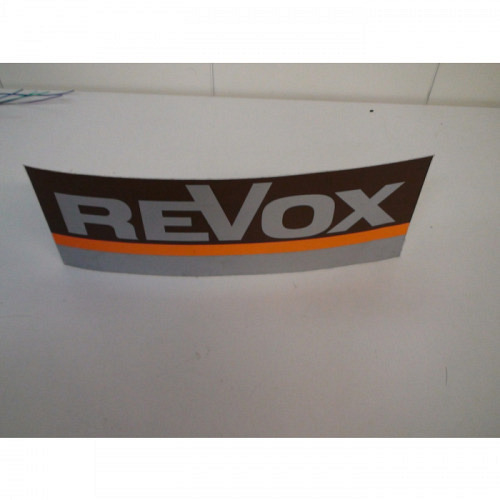 REVOX Namenszug Kleber 