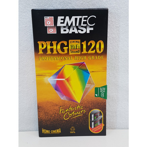 VHS Cassette EMTEC PHG120