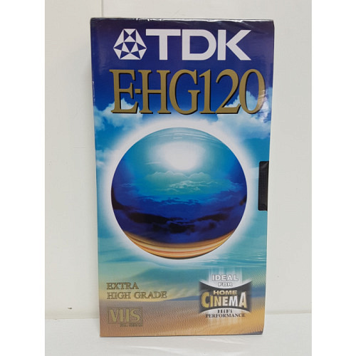 VHS Cassette TDK EHG120